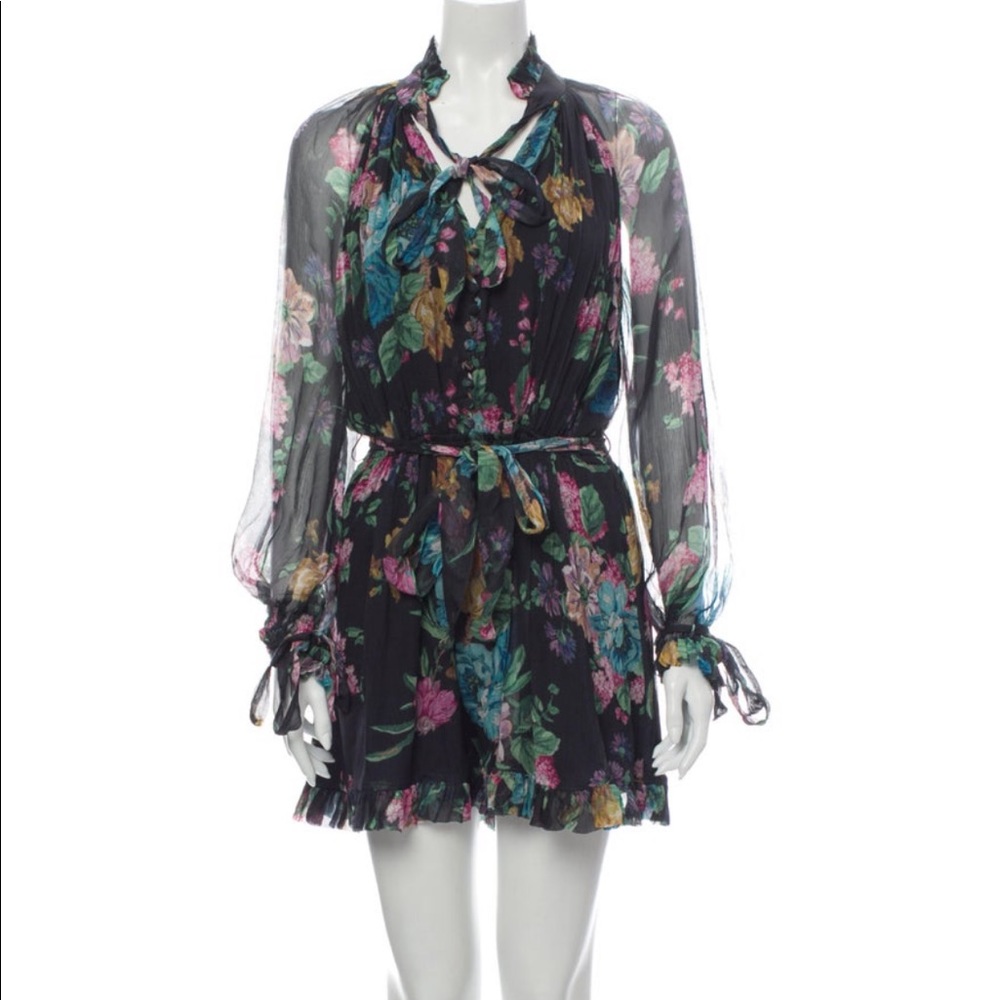 Zimmermann floral jumpsuit
